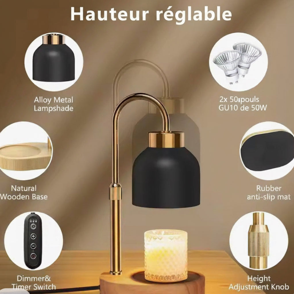 Lampe Chauffe-Bougie "Lumina"