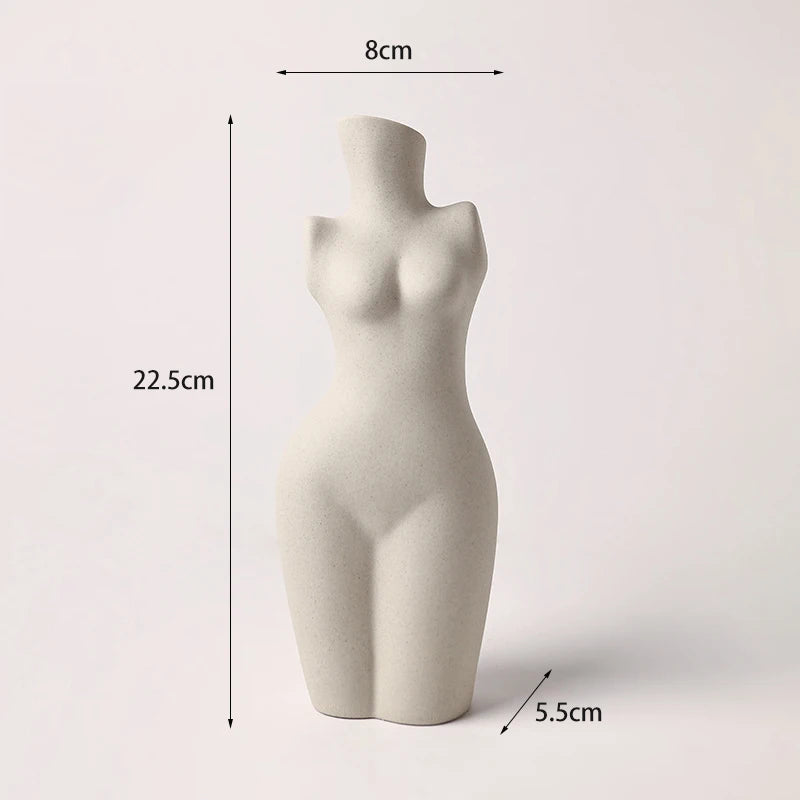 Vase Sculpture en Céramique "Athéna"