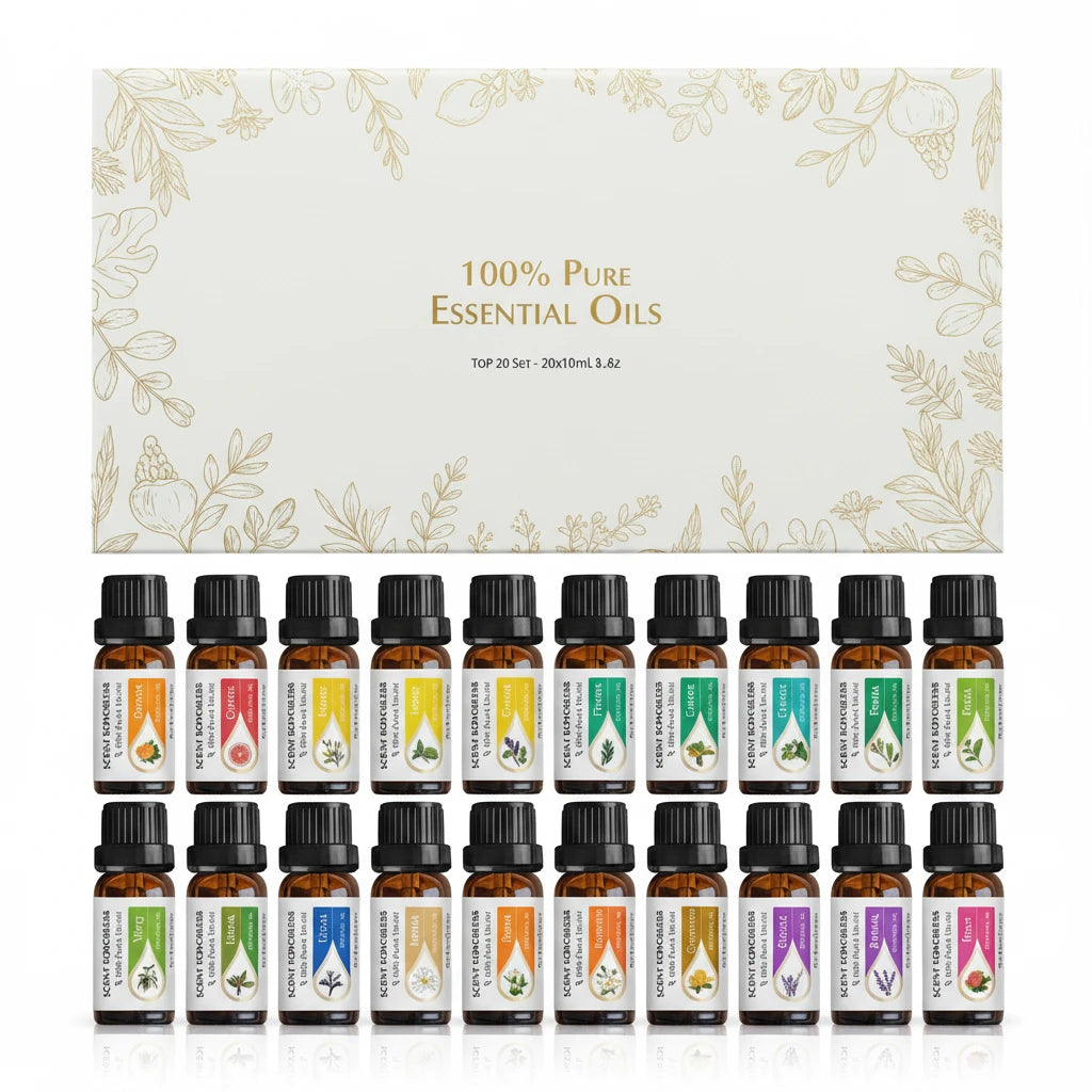 L'Apothicaire Zen – Coffret Prestige de 20 Huiles Aromatiques