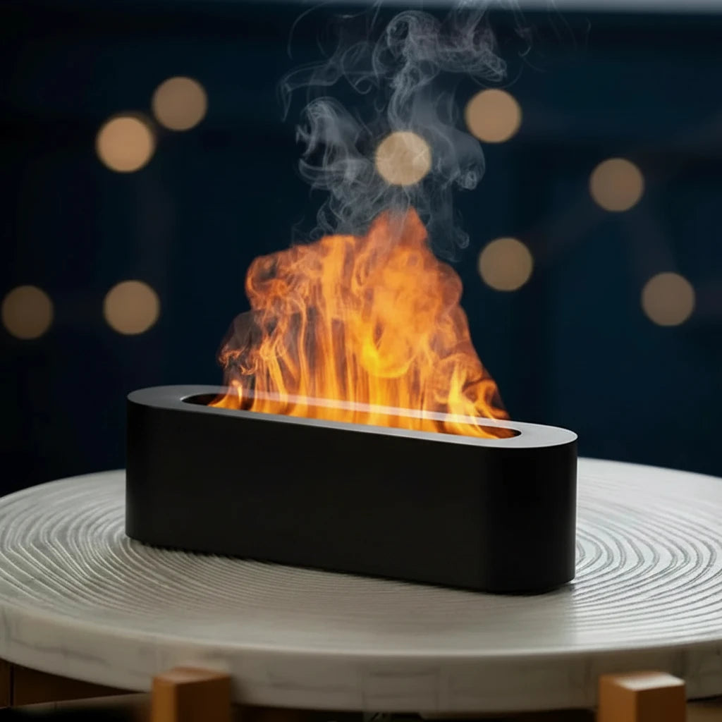 Diffuseur Ligne de Feu – Brume & Flamme Simulée