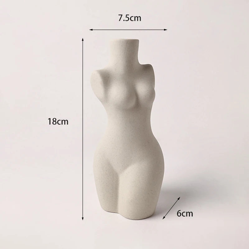 Vase Sculpture en Céramique "Athéna"